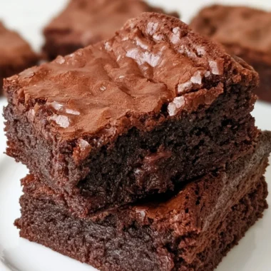 Classic brownie recipe with rich chocolate and fudgy texture