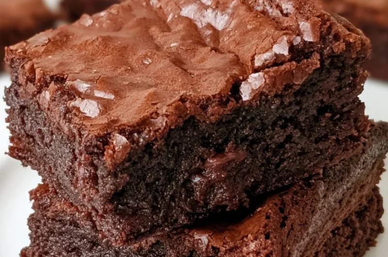Classic brownie recipe with rich chocolate and fudgy texture