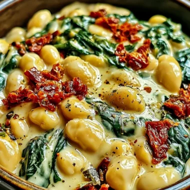 Creamy white beans dish served in a bowl, ready in 15 minutes.