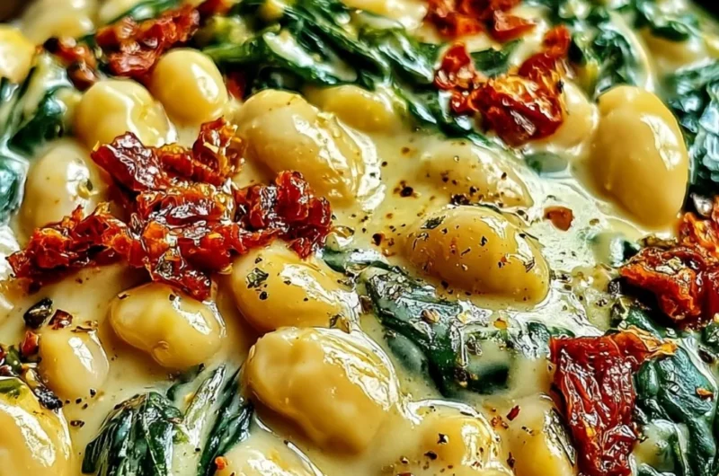 Creamy white beans dish served in a bowl, ready in 15 minutes.